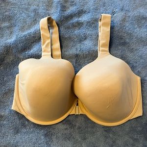 Spanx brand “bralellujah” front closure bra, size 36DDD